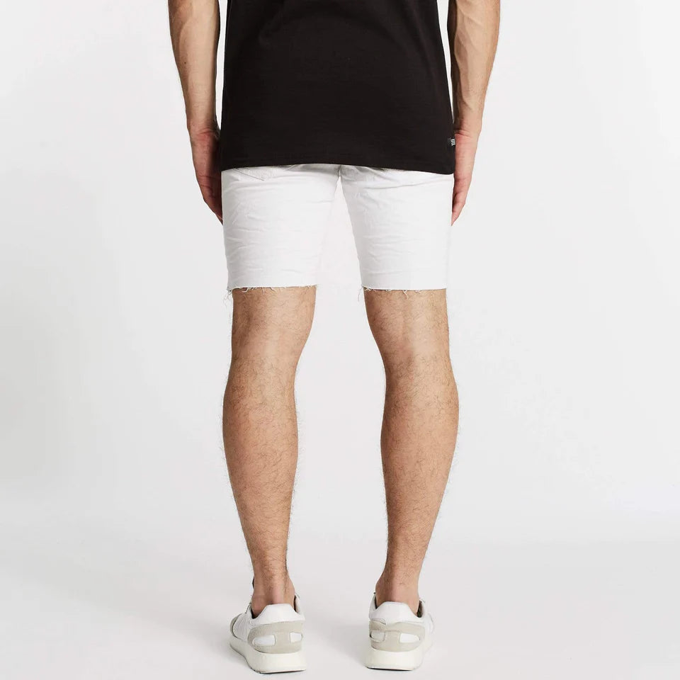 RAWLINS DENIM SHORT WHITE