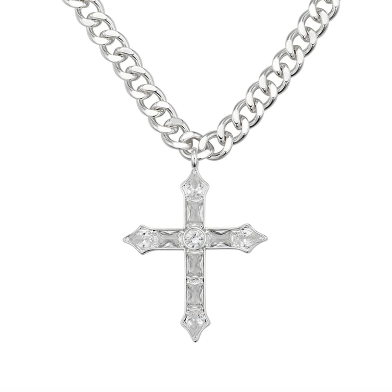 ROYALTY CROSS NECKLACE
