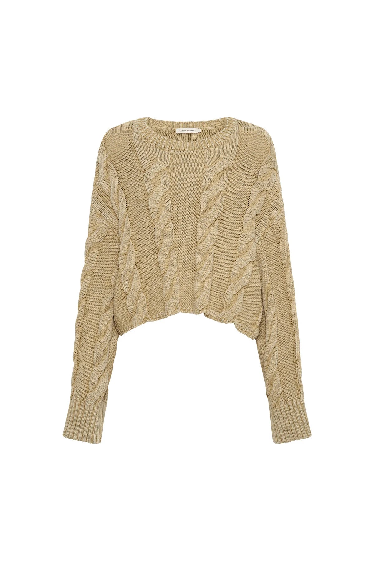 LOUIS CABLE KNIT SWEATER