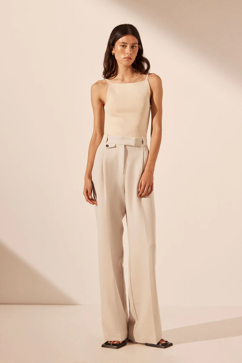 HIGH WAISTED TAILORED PANT IRENA