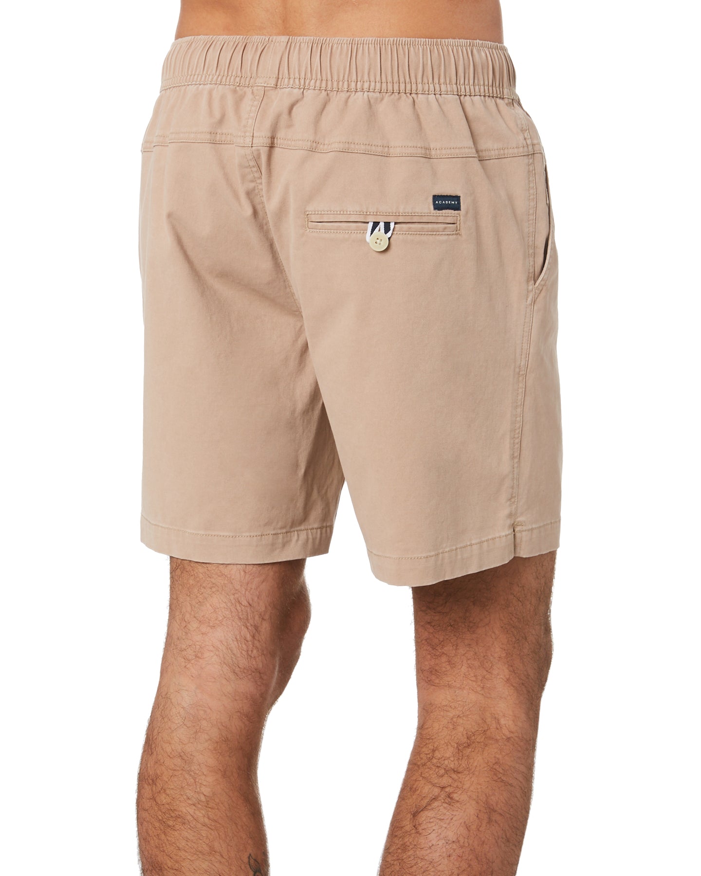 THE ACADEMY BRAND VOLLEY SHORT COFFEE